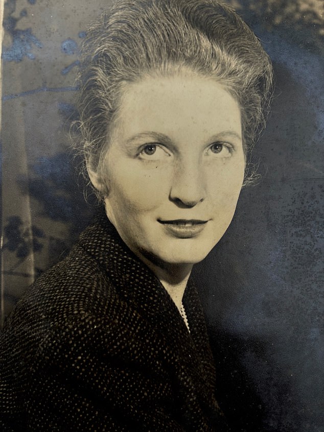 Helen's mother Monica Garlick, pictured around 1963
