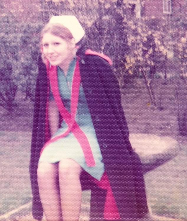 Nadine trained as a nurse and was shocked by the dire situation in the hospital, sometimes unable to change patients' sheets because there were no clean ones