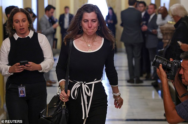 Rep. Nancy Mace, R-S.C., called for Prince Andrew to be thrown in jail for his 'potential crimes on U.S. soil' after meeting with survivors of Jeffrey Epstein's abuse this week