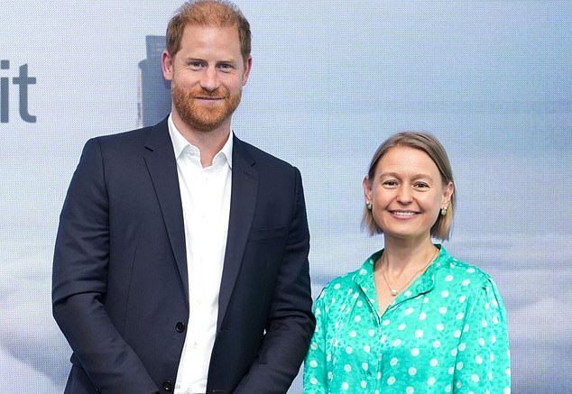 Sally Davey, the chief executive of Prince Harry's 'eco' firm Travalyst has informed him she will step down in December