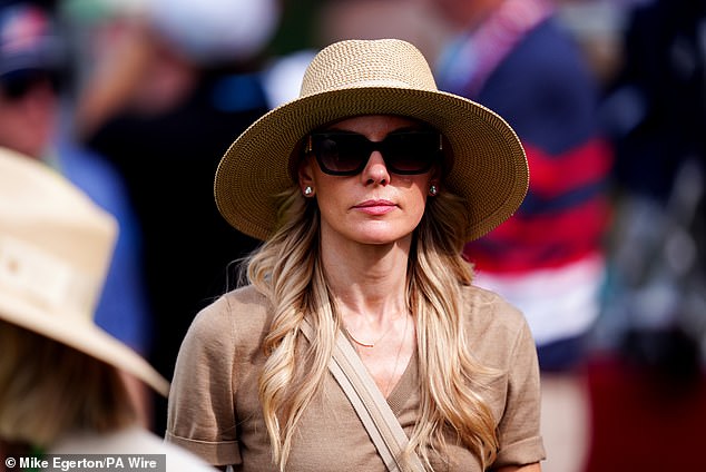 Stoll reportedly had 'tears streaming down her face' as she left the course on Saturday night