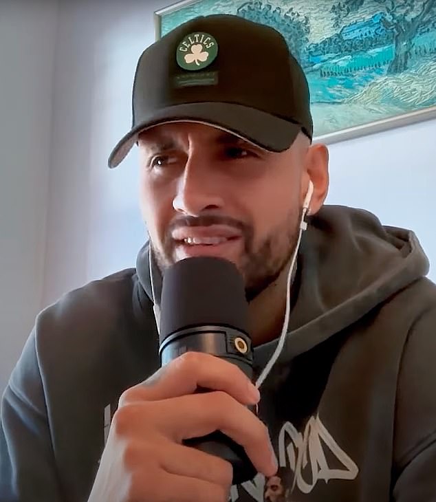 Tennis bad boy Nick Kyrgios has boldly stated he won't have to 'try 100 per cent' when he faces women's world No.1 Aryna Sabalenka in a Battle of the Sexes match next year