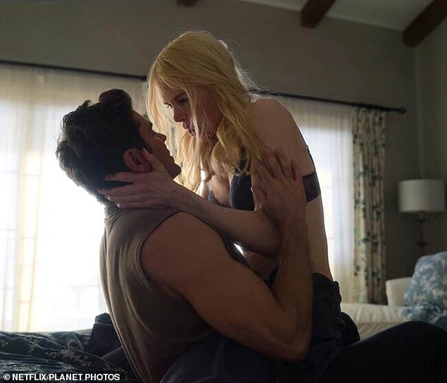 In July, Urban hinted all was not well between the pair when he sensationally hung up on a radio station after a crude question about Kidman's raunchy film scenes in films such as Babygirl and A Family Affair - pictured with Zac Efron