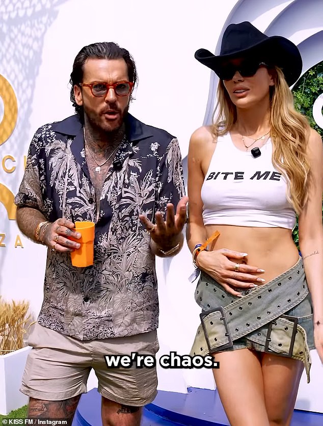 Olivia Attwood admitted in a video last month that she 'caused chaos' at home and left everyone 'really concerned' with her antics during her boozy Ibiza trip with Pete Wicks