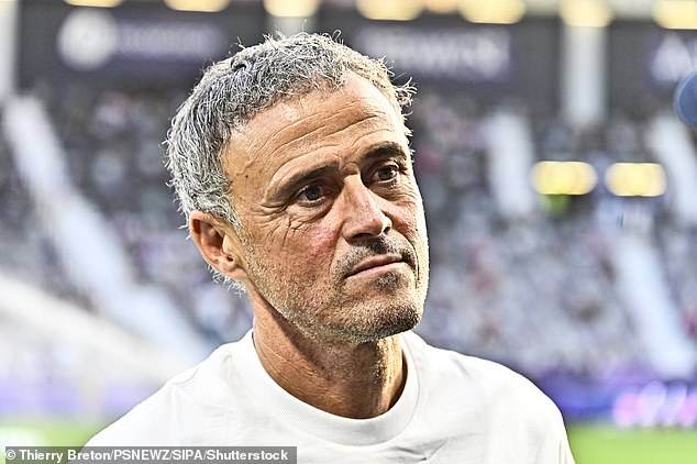 Paris Saint-Germain manager Luis Enrique has been taken to hospital for emergency surgery