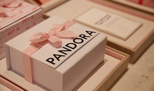 Pandora has evolved to today's heights from a single Copenhagen store opened in 1982