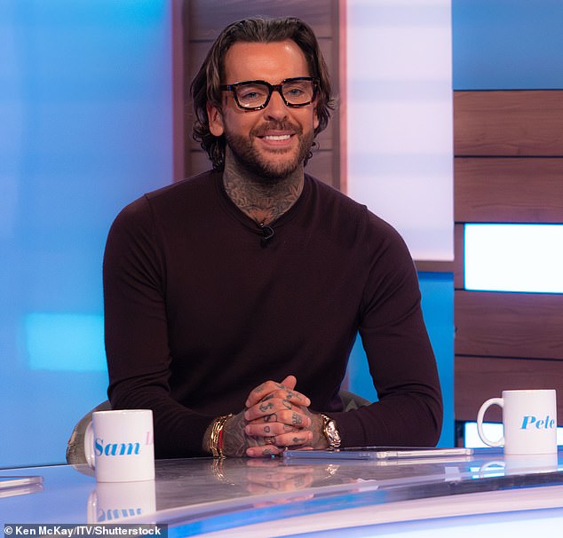 Pete Wicks (pictured earlier this month) was spotted kissing a mystery blonde on a night out in London - just days before confirming his relationship with Jowita Przysta¿