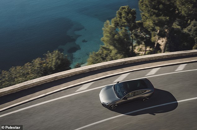 Polestar says that aviation was the primary inspiration for the 5, with aerodynamics taking precedent, with a taut surface stretching over 'an aerodynamic wing-like profile with Kamm-style tail'
