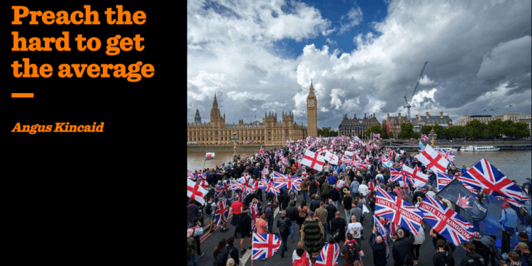 Preach the hard to get the average | Angus Kincaid