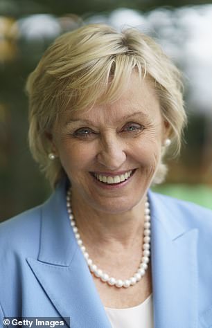 Author Tina Brown is pictured in 2022