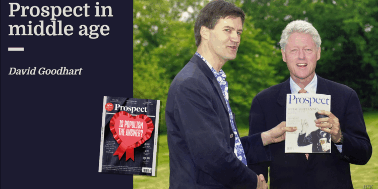 Prospect in middle age | David Goodhart