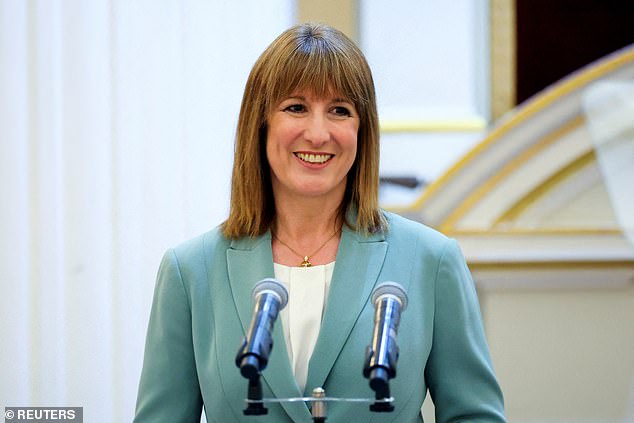 Rachel Reeves (pictured) was last night accused of ¿going into hiding¿ after the economy ground to a halt under the weight of her tax hikes