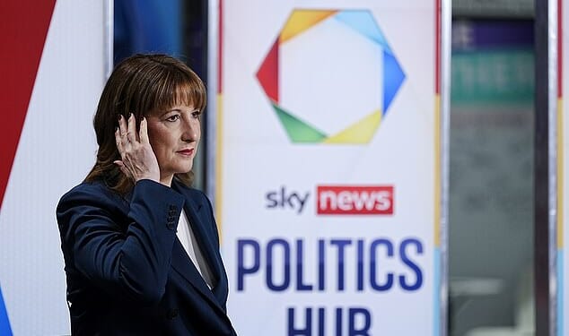 Rachel Reeves said she had made a 'solemn promise' to stabilise the finances as she dodged on how she plans to fill an estimated £30billion gap in the government's books