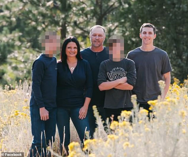 Robinson has two younger brothers, and lives in a $600,000 six-bedroom home in Washington, Utah - about 260 miles south of Kirk's assassination in Orem