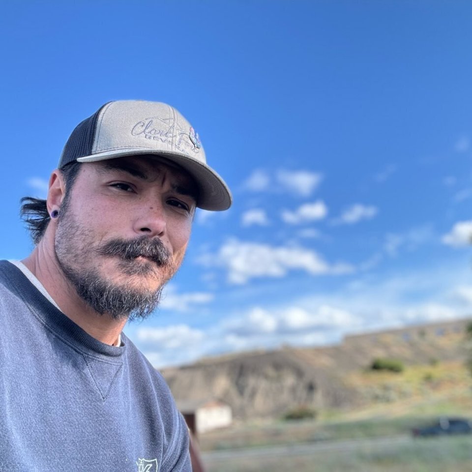 Travis Decker, wanted for three counts of first-degree murder and first-degree kidnapping.