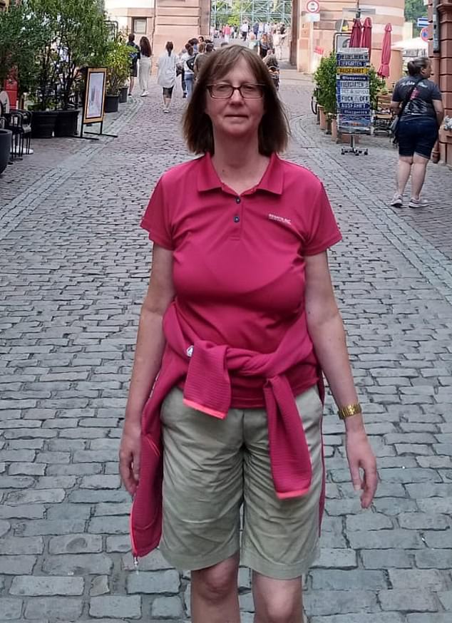 A British woman who was missing for a month after she vanished from her sunbed while her husband was sleeping died from drowning