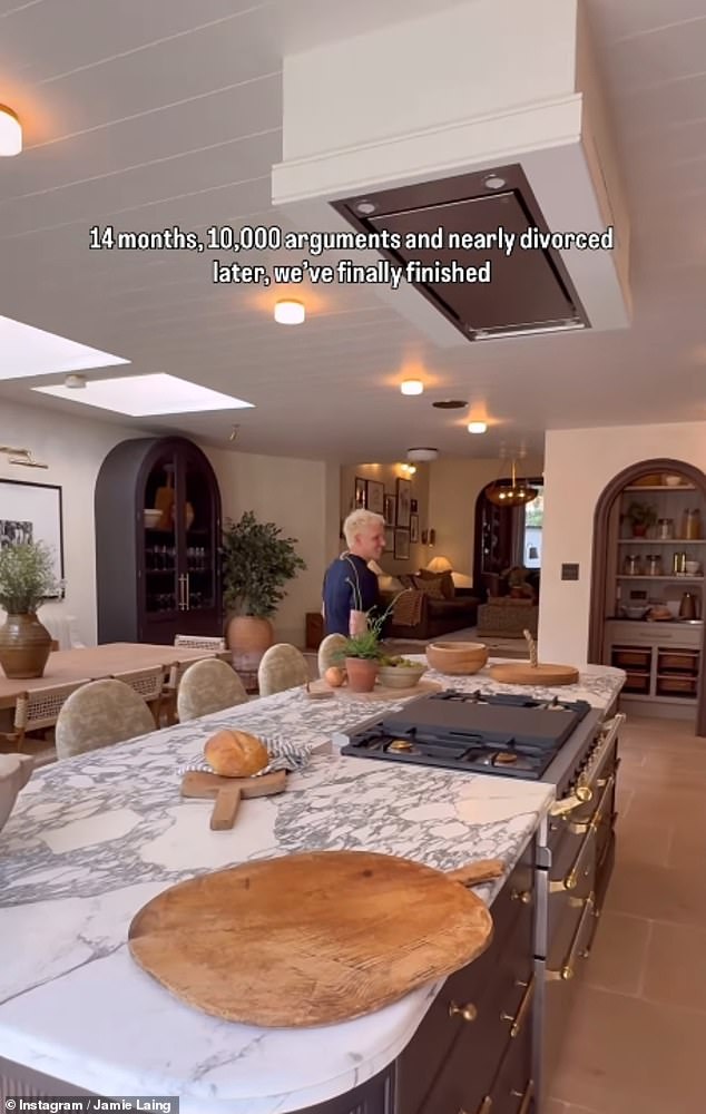 Former Made In Chelsea star Jamie, 36, took to social media to show off the new abode in trendy Notting Hill, west London which he and Sophie, 30, who is pregnant with their first child, purchased last year for £4.1million