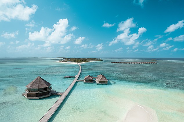 Carol Driver takes her family to Jawakara, a two-island resort in the Maldives connected by a 650-metre overwater bridge