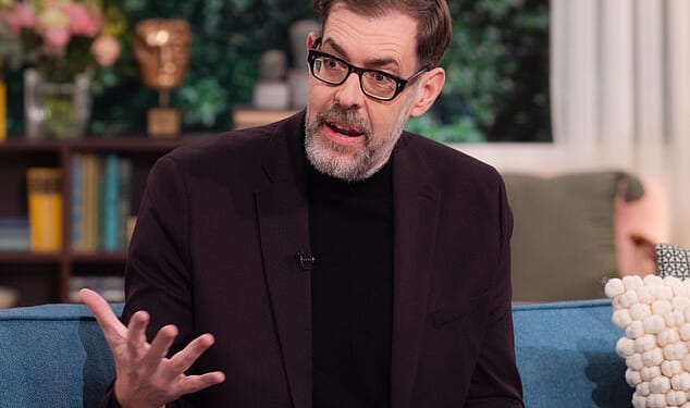 Richard Osman (pictured) has revealed that he did attempt to counter creative decisions made during the making of the Thursday Murder Club film adaptation, as he responds to criticism from fans