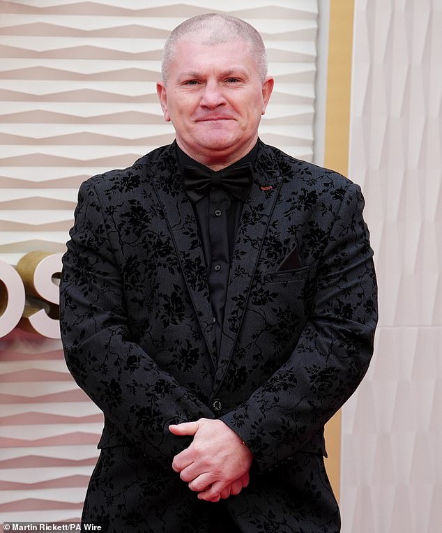 British boxing icon Ricky Hatton has died aged 46. He is pictured here at the PFA Awards 2025 at Manchester Opera House on August 19
