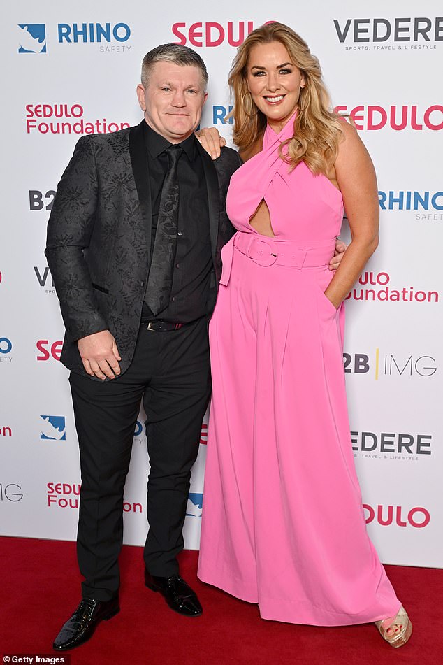 Ricky Hatton's turbulent love life was regularly in the headlines, most recently his relationship with Dancing On Ice co-star Claire Sweeney in 2024