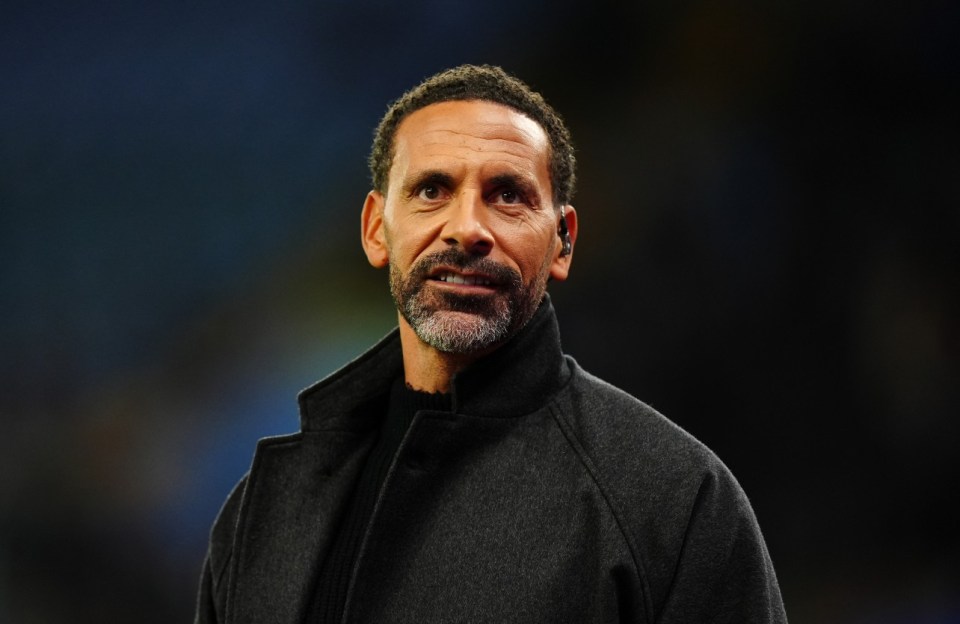 File photo dated 02-10-2024 of Rio Ferdinand, who will not be part of TNT Sports' coverage team for Manchester United's Europa League semi-final at Old Trafford on Thursday night after he was hospitalised by a sickness bug. Issue date: Thursday May 8, 2025. PA Photo. See PA story SOCCER Ferdinand. Photo credit should read Mike Egerton/PA Wire.