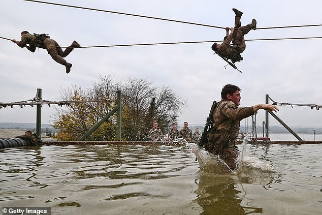 Royal Marine recruits are increasingly turning to Christianity – and are even using their assault course's water tank to perform baptisms, The Mail on Sunday can reveal