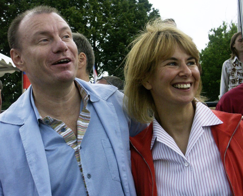 Vladimir Potanin and his wife Natalia Potanina at an event.