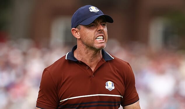 Things got nasty at the Ryder Cup on Saturday with fans targeting Rory McIlroy