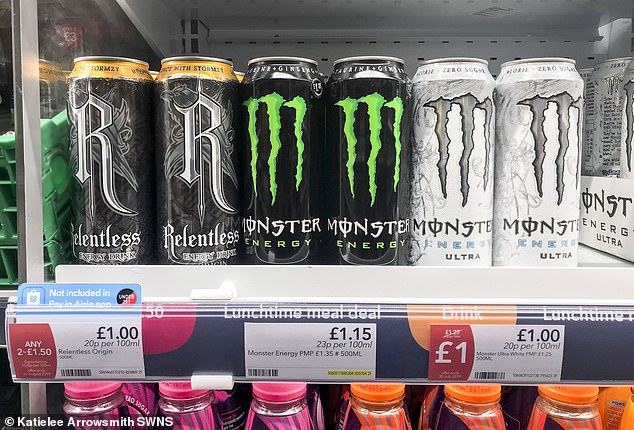 Children aged under 16 will not be able to buy Relentless or Monster