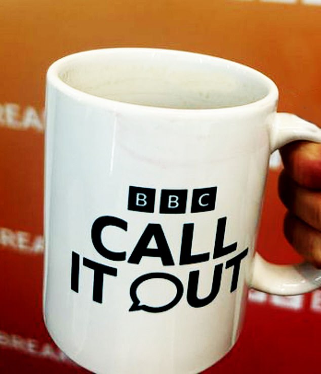 BBC bosses have spent £20,000 on mugs with messages encouraging staff to call out bad behaviour
