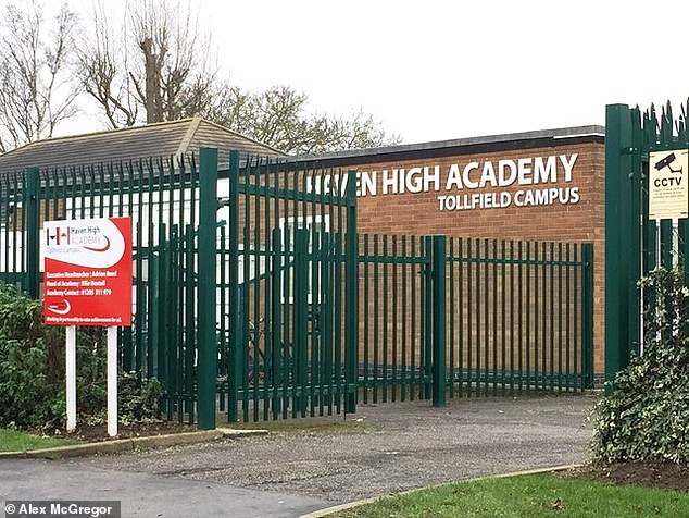 Students at Haven High Academy (pictured) in Boston, Lincolnshire, who turn up to all of their classes in any two-week period are entered into a draw to win the luxury prize