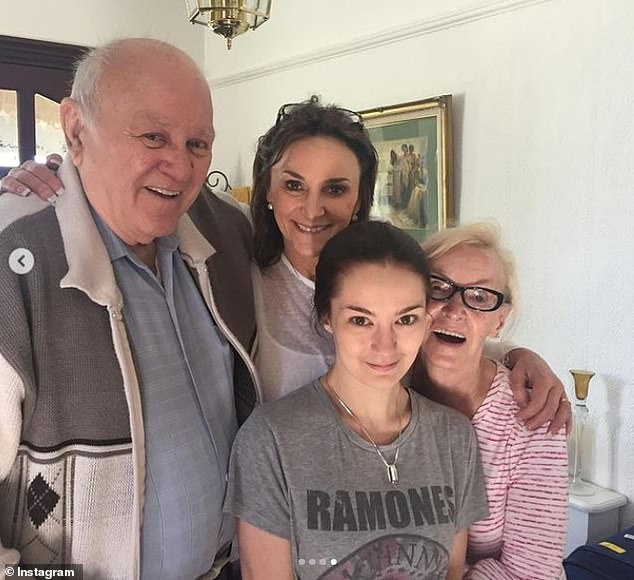 She added that her father also had a volatile relationship with her mother Audrey due to his drinking