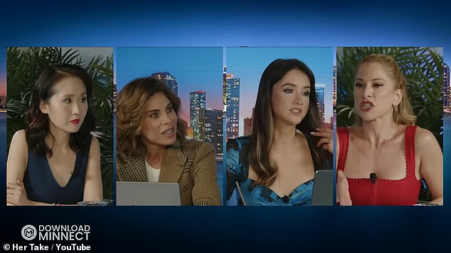 Former DNC fundraiser Lindy Li, Michaels, right-wing YouTuber Amy Dangerfield and progressive firebrand Ana Kasparian on Monday's episode