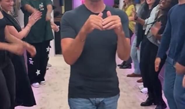 Simon Cowell has said he 'absolutely loved' doing The Jennifer Hudson Show's famous 'spirit tunnel' entrance despite being mocked for it online