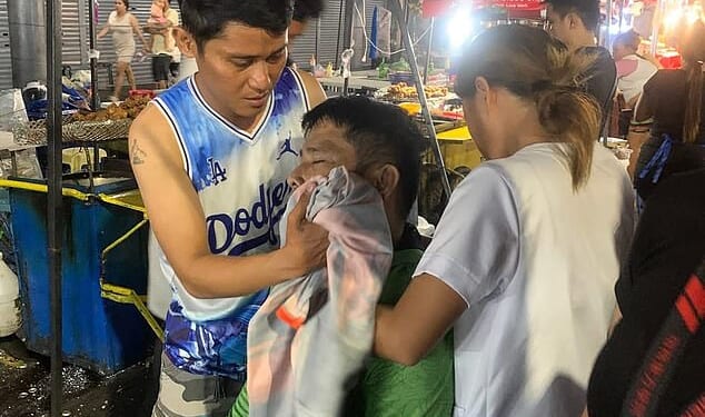 The streets of Cebu following a magnitude 6.9 earthquake that jolted parts of the island