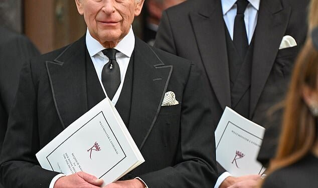 Some speculate that King Charles and Prince William are barely speaking, based on snatched footage of the monarch and heir at Westminster Cathedral for the Duchess of Kent’s funeral