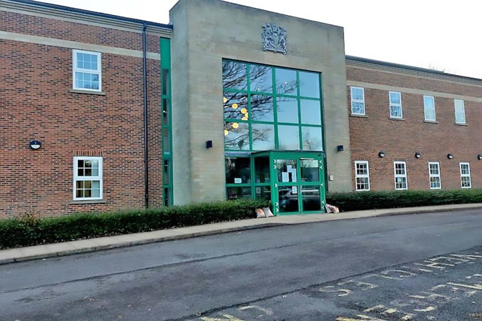 Catterick Military Court Centre, Yorkshire.