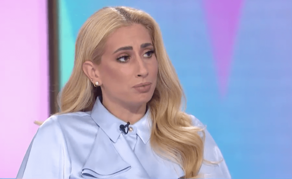 Stacey Solomon on Loose Women defending BGT winner Sydnie Christmas.
