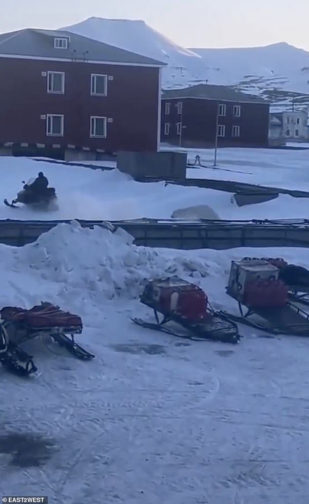 The horrific incident took place in the island of Svalbard
