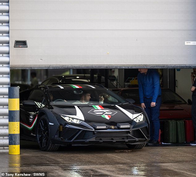 Supercars worth millions are traded in the dealership - which is facing the threat of administration