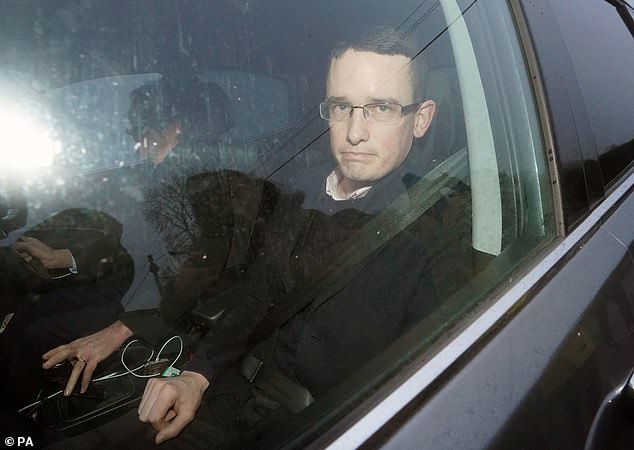 Enoch Burke, a secondary school teacher from Castlebar, Co Mayo, has already racked up £68,500 in previous fines – and his latest punishment comes as the court grows increasingly frustrated with his defiance (pictured 2023)