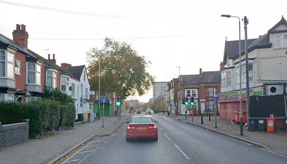 View down Upperton Road.