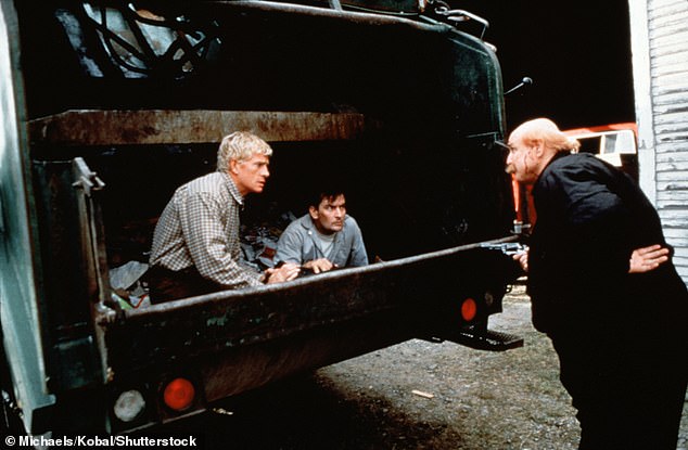 Charlie pictured in the movie Free Money, when his addiction caused him to take the extreme measure in order to continue filming
