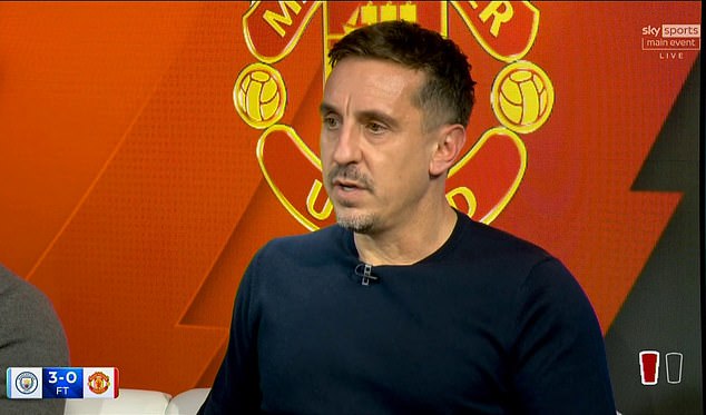 Meanwhile, Gary Neville told Sky Sports that Amorim's 'rigidity' is hurting Manchester United