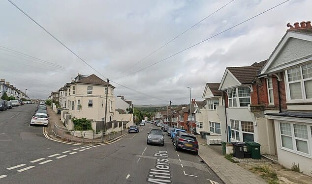 The Withdean Woods neighbourhood in Brighton (pictured) topped our league table of the best areas in England