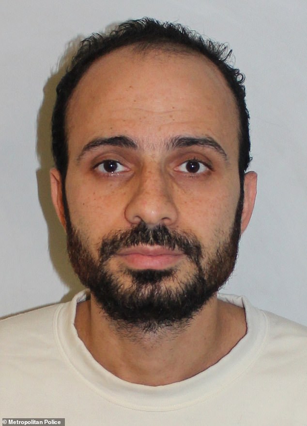 Abdelrahmen Adnan Abouelela (pictured), who was staying at the Hilton, was this week jailed for raping a woman in Hyde Park