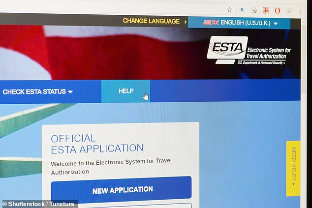Visitors spending up to 90 days in the US for business or pleasure purposes require an Electronic System for Travel Authorization (ESTA)