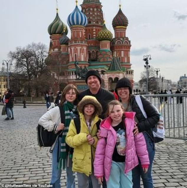 Derek and DeAnna Huffman moved with three of their six children from Arizona to a new life in Russia in 2024