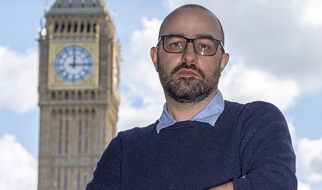 Paul Holden (above) told The Mail on Sunday he had been 'pretty damn scared' to learn that a seasoned investigative journalist like him was being investigated himself
